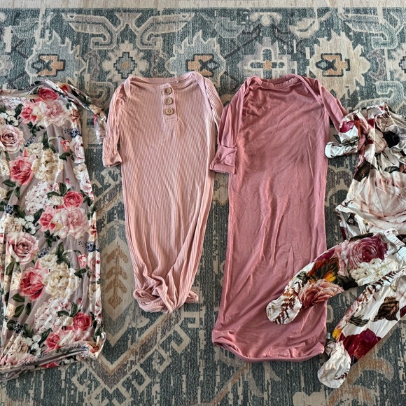 POSH PEANUT GOWNS AND SETS 0-3M